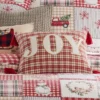 Home For Christmas Joy Plaid Pillow 14x18 - Levtex Home -Interior GUEST 08c8e2d2 b25e 4116 883a 0aec0c5b1e00