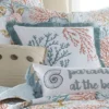 Bay Islands Coral Fringe Decorative Pillow - Levtex Home 2 Bay Islands Coral Fringe Decorative Pillow - Levtex Home -Interior GUEST 10ba5576 b758 41ae 8f0d 76428bbe5e5e