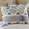 Santa Fe Standard Sham - Greys, Tan, And White - Levtex Home -Interior GUEST 24d4f0d1 44e3 420f bbd5 1016cdadc5ff