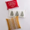 Folk Deer Christmas Trees Decorative Pillow White - Levtex Home -Interior GUEST 31ad4127 ca8b 4744 b093 6d1d4ee59ea7