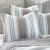 Provincetown King Sham - Grey, Blue, White - Levtex Home -Interior GUEST 37f29ac7 30b5 4c53 85b5 56992a33b379