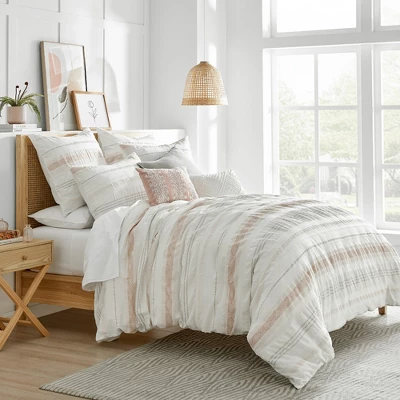 Pickford Blush 3pc Duvet Cover - Levtex Home 3 Pickford Blush 3pc Duvet Cover - Levtex Home