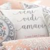 Darcy Veni Vidi Decorative Pillow - Levtex Home -Interior GUEST 44985299 d9ef 4e5f 98a6 5be245640eeb