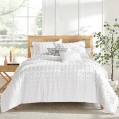 White Pom Pom Comforter Set - Levtex Home 13 White Pom Pom Comforter Set - Levtex Home -Interior GUEST 4d02b996 a21b 4f5a b998 2e617773f6e0