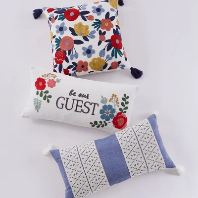 Josephina Be Our Guest Decorative Pillows - Levtex Home 3 Josephina Be Our Guest Decorative Pillows - Levtex Home