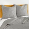 Beckett Light Gray Euro Sham Set Of 2 - Levtex Home -Interior GUEST 595625f4 f120 4c33 9044 7964ad65bb30