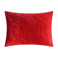 BH Caserta Velvet Red Sham - Levtex Home -Interior GUEST 6049faa0 8ec6 4850 9a27 003bedc5caa6