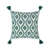Ashika Navy Crewel Medallion Tassel Pillow - Levtex Home -Interior GUEST 61040f07 2091 432e 8517 edb5239904fe