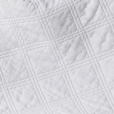Linen Front/Cotton Back Quilted Throw - Levtex Home 6 Linen Front/Cotton Back Quilted Throw - Levtex Home - Image 4