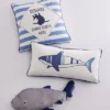 Sammy Shark Shaped Decorative Pillow - Levtex Home -Interior GUEST 68e0e9e4 55d1 412a b46f b30ebd56729f