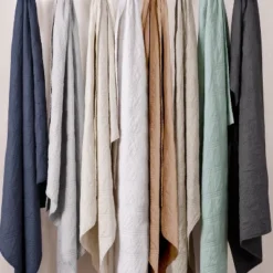 Washed Linen Sandstone Quilted Throw - Levtex Home -Interior GUEST 6e741bd0 f90c 4947 843a 03b117e7ee9c