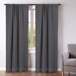 100% Linen - Lined Curtain Panel - 2pk - Levtex Home 16 100% Linen - Lined Curtain Panel - 2pk - Levtex Home -Interior GUEST 72e6dfd2 b925 4b08 bd60 2f528d1523bc
