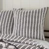 Tanzie Black Euro Sham Set Of 2 - Black & White - Levtex Home -Interior GUEST 7420b718 d4f4 4f12 9c1a e7f8bfc826c0