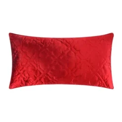 BH Caserta Velvet Red Sham - Levtex Home -Interior GUEST 7aa8dfda ffd6 45af 8e73 64e1ce7a21e7