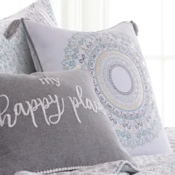 Shutters Blue Decorative Pillow - Levtex Home