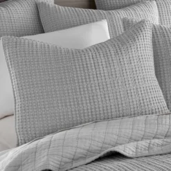 Mills Waffle Quilt And Pillow Sham Set - Levtex Home -Interior GUEST 97400199 759d 40b8 adbf 5e92a593cb44