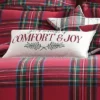 Spencer Plaid Comfort & Joy Pillow -Levtex Home -Interior GUEST 98fca966 f068 478d 8f09 f930adf045c3