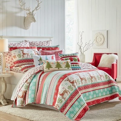 Let It Snow Holiday Quilt Set - Levtex Home 8 Let It Snow Holiday Quilt Set - Levtex Home - Image 6