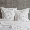 Harleson Medallion - Euro Sham - Grey & White - Levtex Home -Interior GUEST a11fc3be 55e3 4e9a ae51 edfaa415df7f