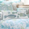 Ocean Springs Embroidered Fish Decorative Pillow - Levtex Home -Interior GUEST a8888592 4f94 4b9e aed8 cdcf7d2c67eb