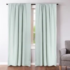 100% Linen - Lined Curtain Panel - 2pk - Levtex Home 19 100% Linen - Lined Curtain Panel - 2pk - Levtex Home -Interior GUEST ab4ee6c3 5e4c 4ca4 84c5 2942650cb982