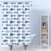 Catalina Fish Lined Shower Curtain With Grommets - Levtex Home -Interior GUEST acfd0ebc 3bff 4645 9172 d459ef4f1972