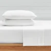 White Sateen Full 4pc Sheet Set - Levtex Home -Interior GUEST ad52eb8c 376c 4e42 841a acf0ce103036