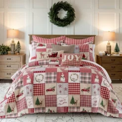Home For Christmas Bedspread Set - Levtex Home -Interior GUEST af86b454 b592 4423 81d6 76798b5c32c7