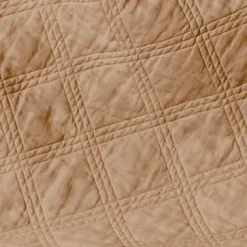 Washed Linen Sandstone Quilted Throw - Levtex Home -Interior GUEST b4c2a5cd e014 4138 86a8 b91eb56467c3