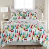 Full/Queen Merry & Bright Holly Jolly Reversible Quilt - Levtex Home -Interior GUEST b59d063a 39b0 413c 86e8 869c9b2db1cf