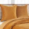 Velvet Ochre Euro Sham - Levtex Home -Interior GUEST b71b3508 1c96 46ee 9714 9fb8c31d8f3b