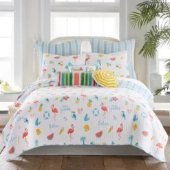 Summertime Beach Life Pillow- Levtex Home -Interior GUEST bd376788 e8fa 43d7 91a0 37a504cb50d8