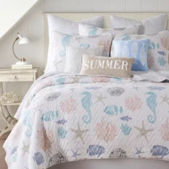 Blue Sea Quilt And Pillow Sham Set - Levtex Home 15 Blue Sea Quilt And Pillow Sham Set - Levtex Home -Interior GUEST c05fdfc3 cdf7 41b7 a3fc 15dbdfcf51ba 1