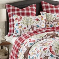 Folk Deer Holiday Quilt Set - Levtex Home 9 Folk Deer Holiday Quilt Set - Levtex Home -Interior GUEST c23831dc b14b 4f1f b786 0f6ddcc243c0