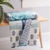Chandra Printed Patchwork Quilted Throw - Levtex Home -Interior GUEST c4e8351c 4e52 489e 834d 49e0a43d4345