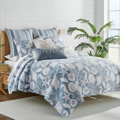 Stillwater Denim Euro Sham Set Of 2 - Levtex Home 3 Stillwater Denim Euro Sham Set Of 2 - Levtex Home