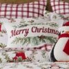 Pine & Plaid Printed Merry Christmas Pillow 12x20 - Levtex Home 1 Pine & Plaid Printed Merry Christmas Pillow 12x20 - Levtex Home -Interior GUEST d9f9dcb7 d853 4e6a 85b4 23e7b675feb8