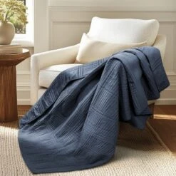 Cloud Waffle Quilted Throw - Levtex Home -Interior GUEST deb597aa 9006 4f62 a936 e471e693f81d
