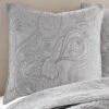 Perla Grey Paisley Quilted Euro Sham - 2pk - Levtex Home 2 Perla Grey Paisley Quilted Euro Sham - 2pk - Levtex Home -Interior GUEST e0b99b36 8282 4bcf bdd9 eb83e3c9bd36