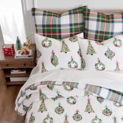 Festive Baubles Euro Sham Set Of 2 - Levtex Home