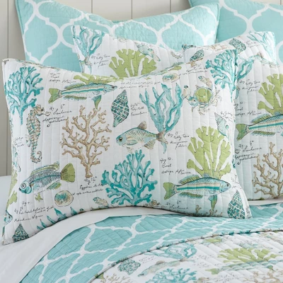 Calafel Quilt And Pillow Sham Set - Levtex Home 4 Calafel Quilt And Pillow Sham Set - Levtex Home - Image 2