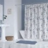 Beach Life Lined Shower Curtain With Grommets Navy - Levtex Home -Interior GUEST fd26818c dbf2 4c2e 9d48 9e7a0693344b